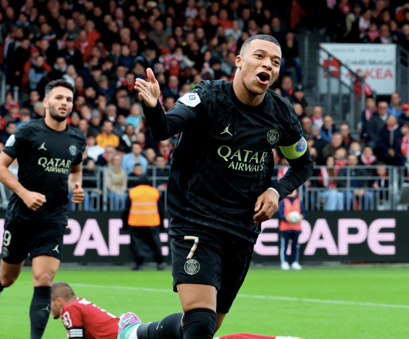 巴黎圣日耳曼前锋连续3场破门