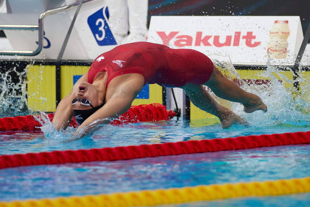 加拿大体育代表团在比赛中斩获多面金牌