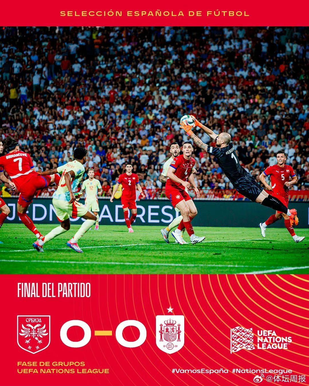 塞尔维亚客场逼平爱沙尼亚，保持不败态势