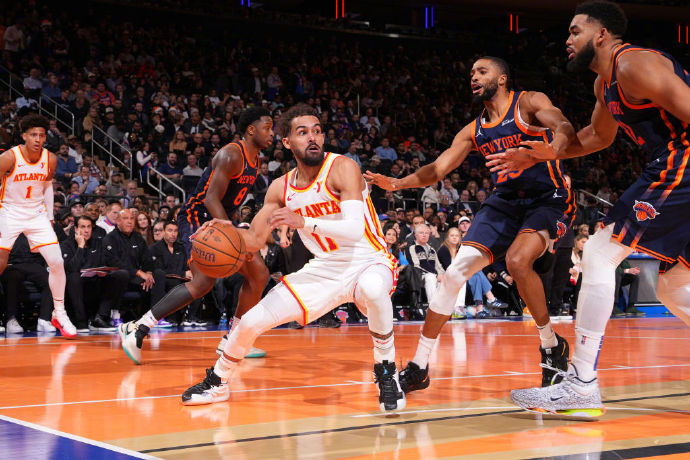 尼克斯队险胜老鹰，克拉克森砍下全队最高分