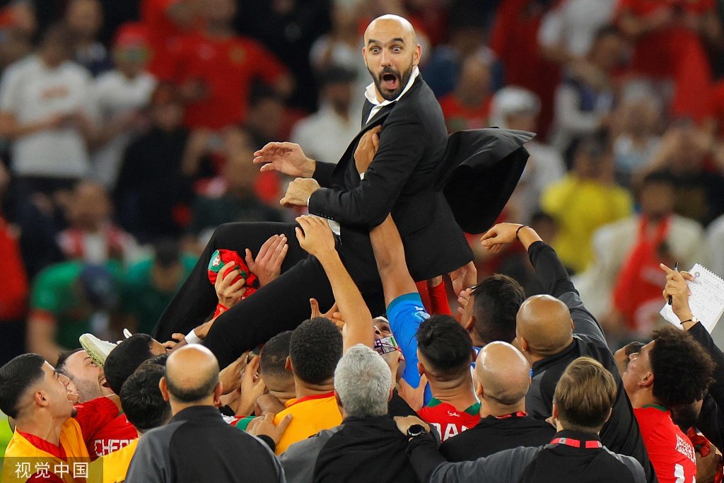 摩洛哥队在国际体育赛事中脱颖而出