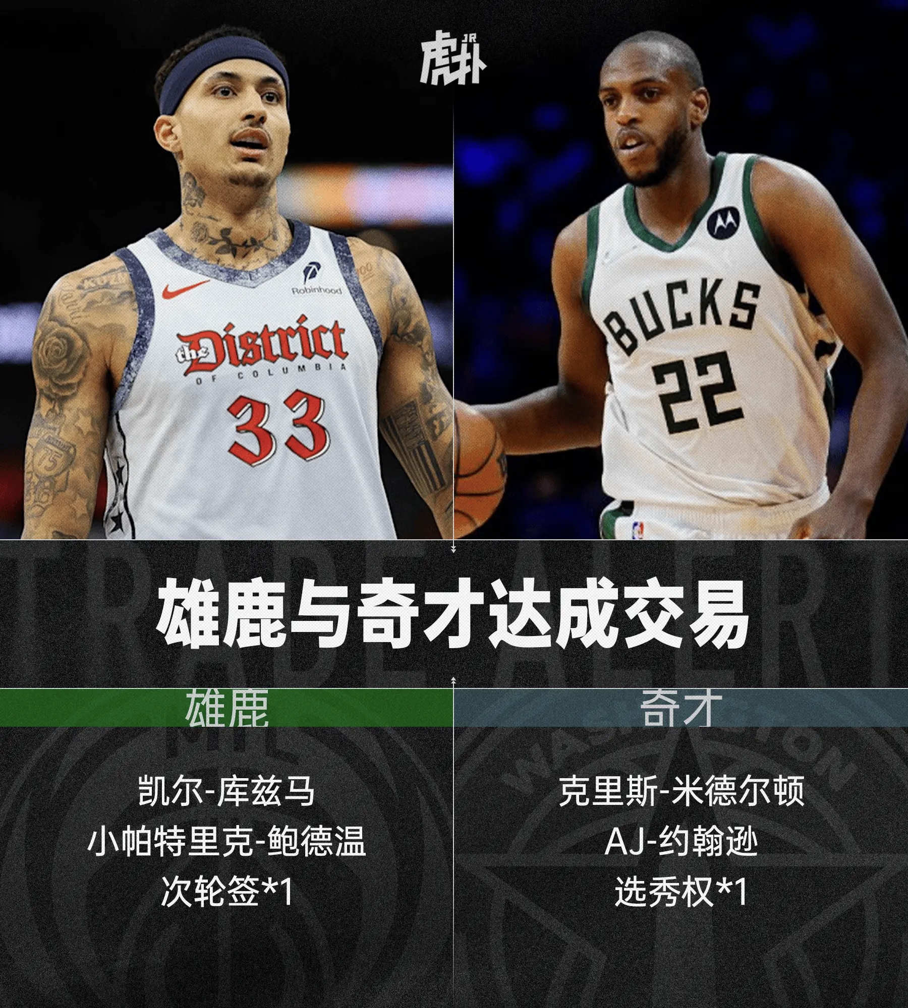 雄鹿队内部交流曝光，球员之间存在分歧