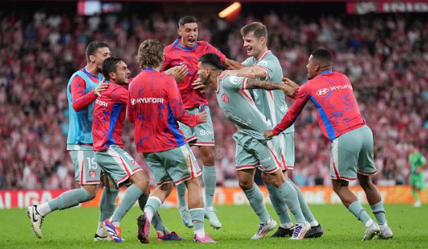 马竞前锋射入制胜球,帮助球队取得宝贵三分 马竞前锋射入制胜球,帮助球队取得宝贵三分