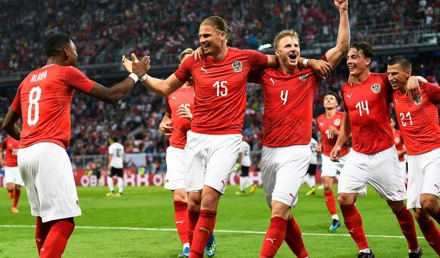 奥地利客场大胜,晋级机会大增 奥地利客场大胜,晋级机会大增