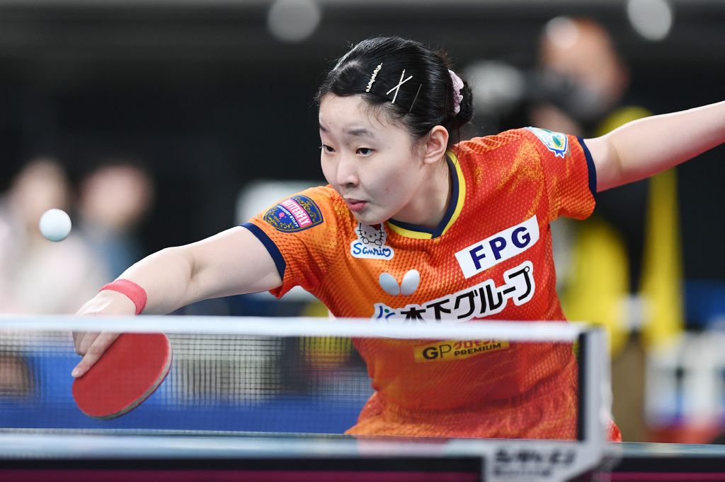 乒乓球美女决胜赛,神技高潮荡漾 乒乓球美女决胜赛,神技高潮荡漾