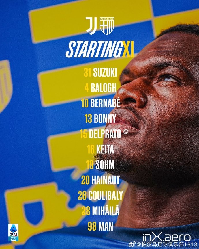 尤文图斯客场击败帕尔马,保持领先 尤文图斯客场击败帕尔马,保持领先