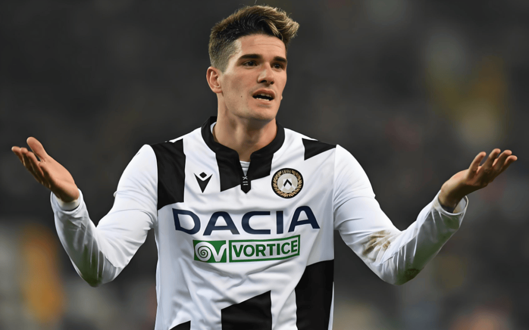 乌迪内斯对阵尤文图斯，双方1-1握手言和